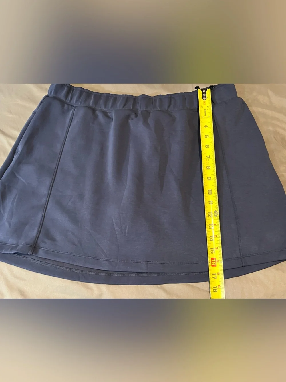 Mondetta Navy Athletic Skort with Elastic Waistband - Picture 5 of 6